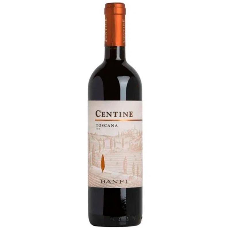 VINHO CASTELLO BANFI TINTO CENTINE TOSCANA SANGIOVESE 2018 2020 750ML 13.5%
