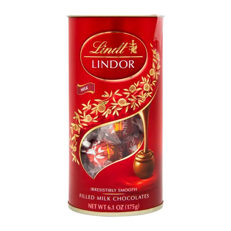 TUBO BOMBONS LINDT RECHEIO CREMOSO MINI 175G