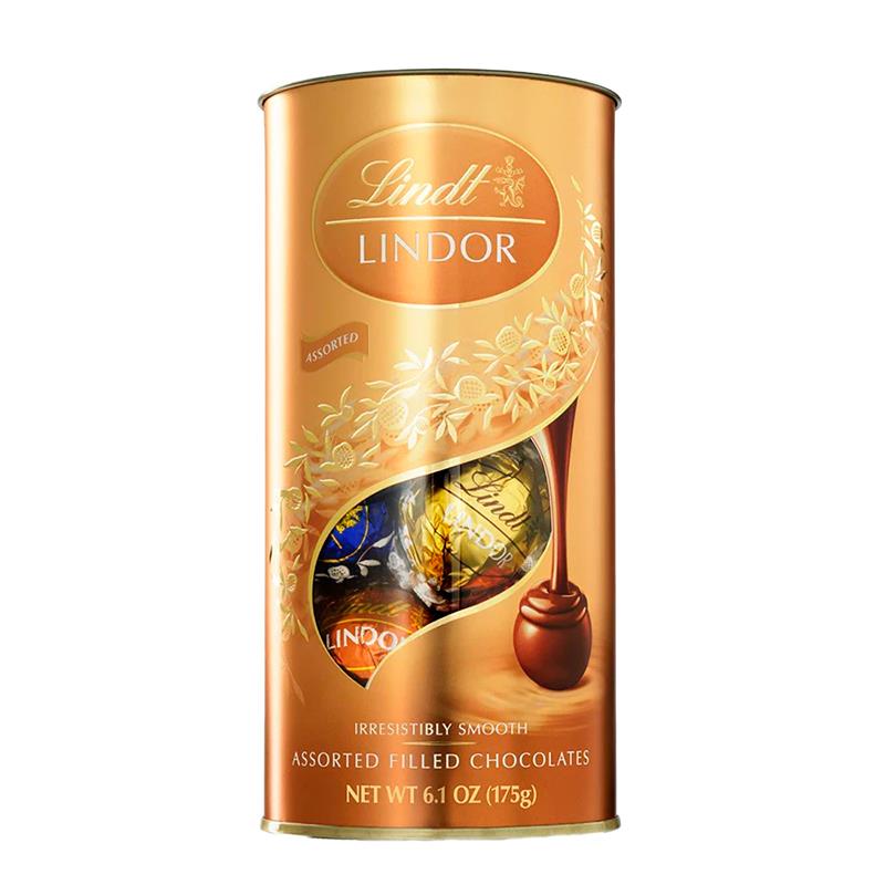 TUBO BOMBONS LINDT LINDOR SORTIDOS 175G