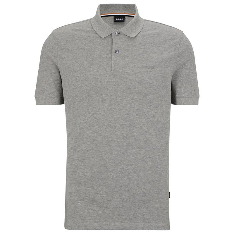 CAMISA POLO HUGO BOSS 50468362 041D MASC ADULTO MC PRATA TAM XL