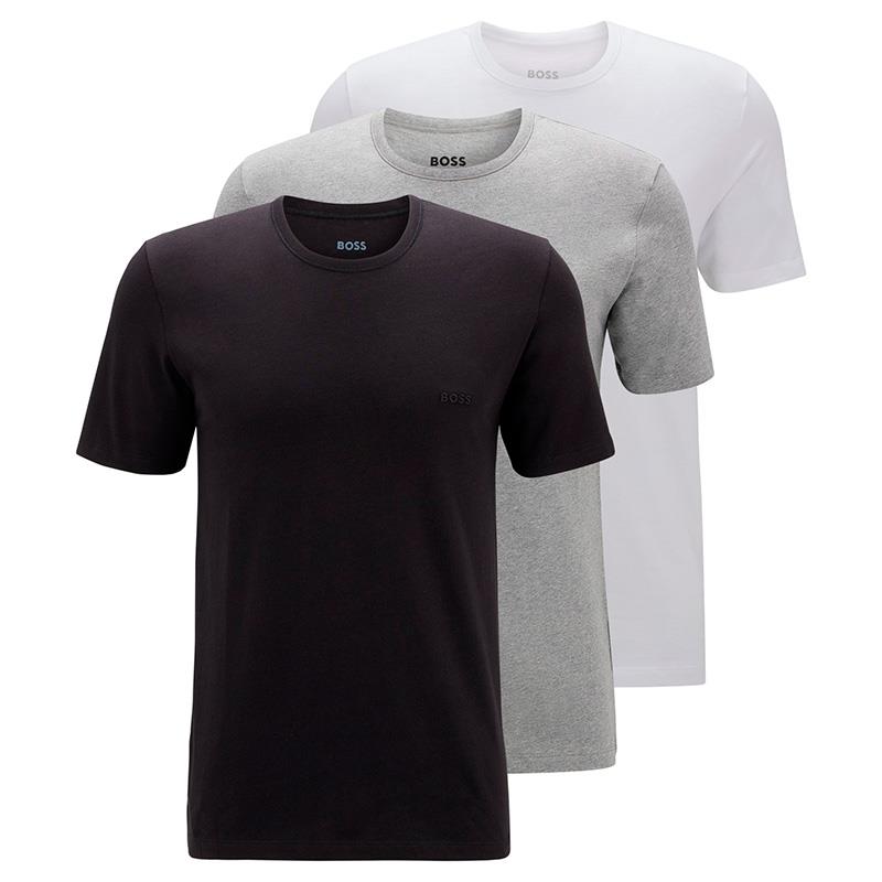 KIT CAMISETA HUGO BOSS 50475284 999A MASC ADULTO MC COLORIDO TAM L