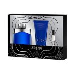 ESTOJO PERFUME MONTBLANC LEGEND BLUE EDP 100ML GEL DE BANHO 100ML EDP 7.5ML