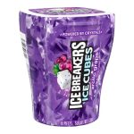 GOMA DE MASCAR ICEBREAKERS ICE CUBES UVA BOTTLE 92G