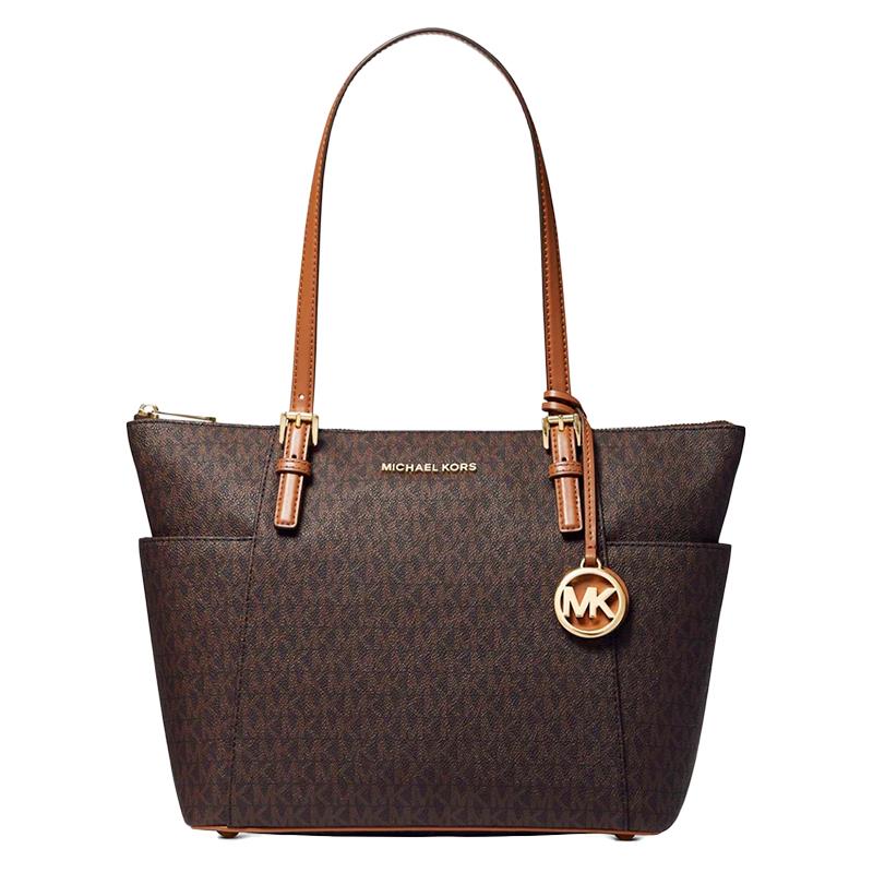 BOLSA FEMININA MICHAEL KORS 30S0GTTT1B-252 COURO SINTETICO MARROM