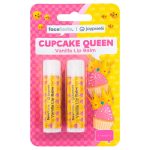 BALSAMO LABIAL FACE FACTS JOY PIXELS CUPCAKE QUEEN BAUNILHA 4.25G 2 UN
