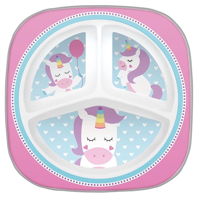 PRATINHO COM DIVISORIAS 10703 ANIMAL FUN UNICORNIO BUBA