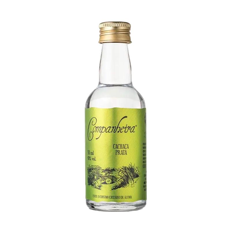 CACHACA COMPANHEIRA PRATA 50ML 40%