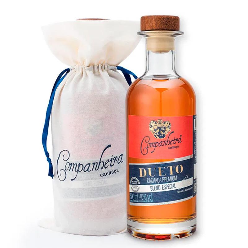 CACHACA COMPANHEIRA DUETO EXTRA PREMIUM 500ML 40%