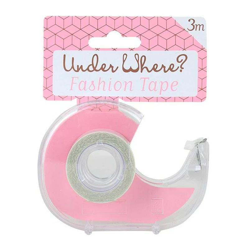 FITA TRANSPARENTE DUPLA FACE UNDER WHERE FASHION TAPE ON DISPENSER