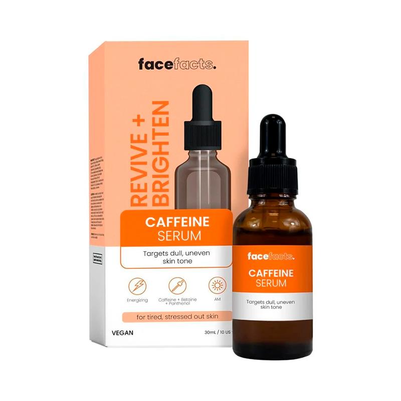 SERUM DE CAFEINA FACE FACTS PARA PELE CANSADA E ESTRESSADA FACIAL SERUM CAFFEINE 30ML
