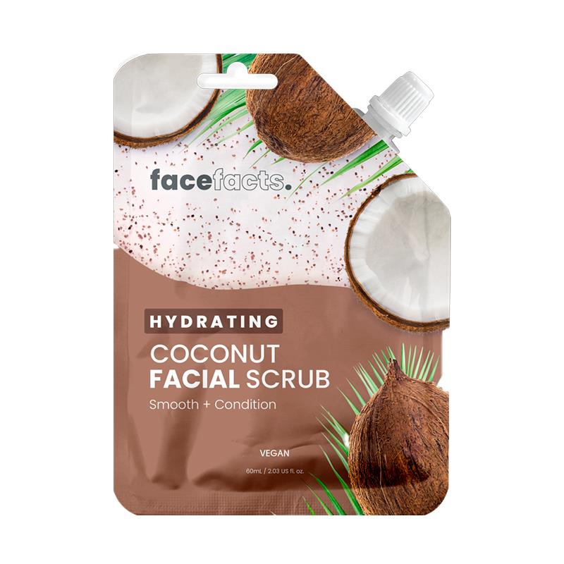 ESFOLIANTE PARA O ROSTO FACE FACTS COCONUT FACIAL SCRUB 60ML