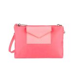 BOLSA FEMININA DE OMBRO LANCASTER SMART KBA 51627 ROSE FONCE