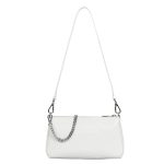 BOLSA FEMININA DE OMBRO LANCASTER SUAVE EVEN 43314 GRIS CLAIR