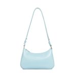 BOLSA FEMININA DE OMBRO LANCASTER SUAVE ACE 43322 BLEU FUME