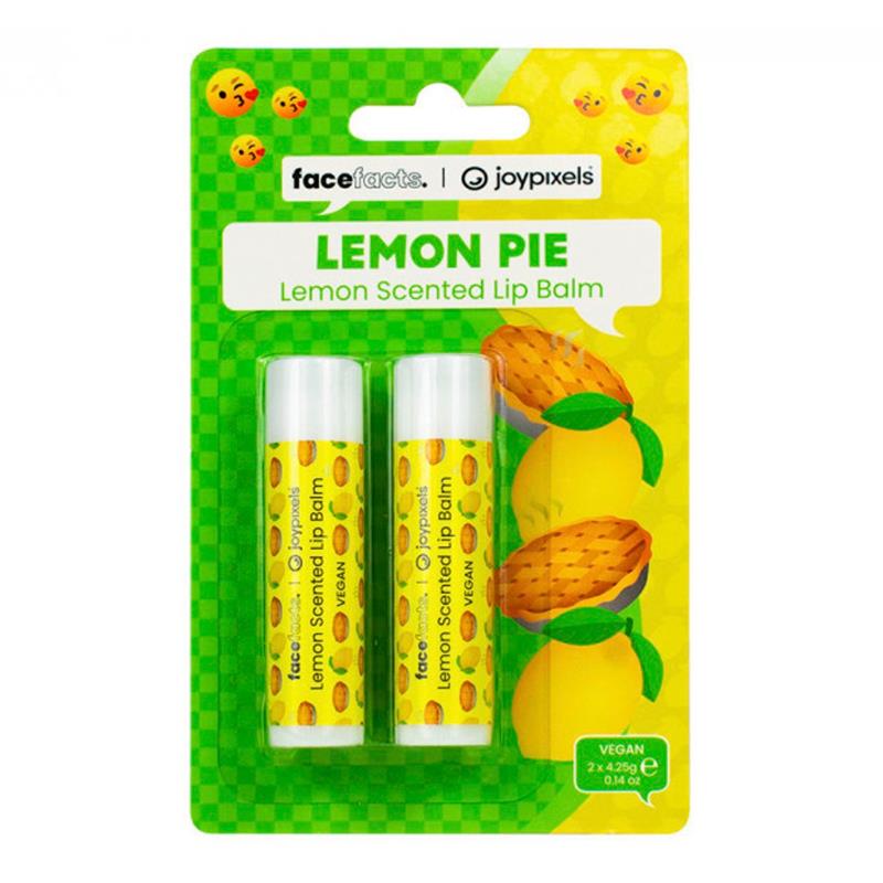 BALSAMO LABIAL FACE FACTS JOY PIXELS LIMON PIE 4.25G 2 UN