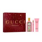 KIT GUCCI PERFUME FLORA GORGEOUS GARDENIA EDP 100ML + BODY LOTION 50ML + SPRAY 10ML