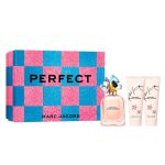 KIT PERFUME MARC JACOBS PERFECT EDP 100ML+CREME CORPORAL 75ML+GEL DE BANHO 75ML