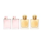 PACK MINIATURAS PERFUME BURBERRY HER 5ML ELIXIR 5ML LONDON DREAM 5ML GARDEN PARTY EDP 5ML