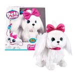 BRINQUEDO DE PELUCIA ZURU CACHORRO LIL PAW PETS ALIVE 9531