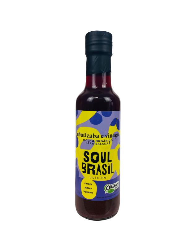 MOLHO ORGANICO SOUL BRASIL JABUTICABA COM VINAGRE