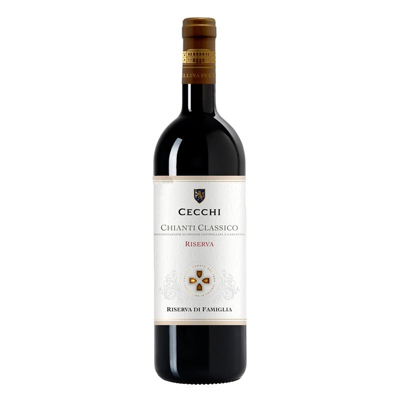 VINHO TINTO CHIANTI CLASSICO CECCHI RISERVA DI FAMIGLIA SANGIOVESE 750ML 14% 2018 2020