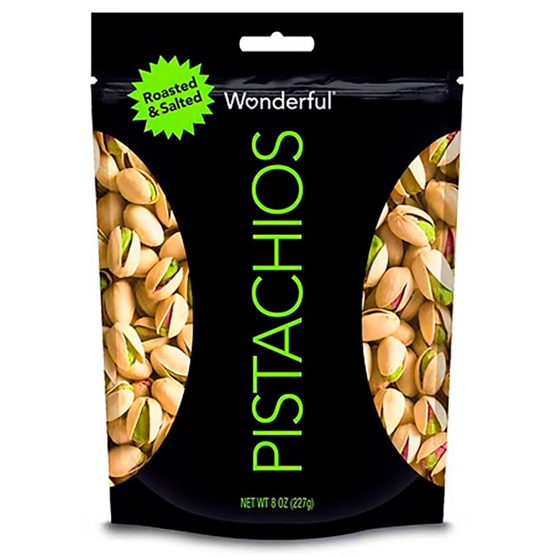 PISTACHE WONDERFUL PISTACHIOS ROASTED SALTED 227G