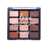PALETA DE SOMBRA DE OLHOS NOTE COSMETIQUE LOVE AT FIRST SIGHT EYESHADOW PALETTE 201 DAILY ROUTINE 1,3G