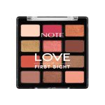 PALETA DE SOMBRAS NOTE LOVE AT FIRST SIGHT EYESHADOW PALETTE 209 15,6G