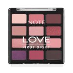PALETA DE SOMBRAS NOTE LOVE AT FIRST SIGHT EYESHADOW PALETTE 208 ROMANTIC ROSE 15,6G