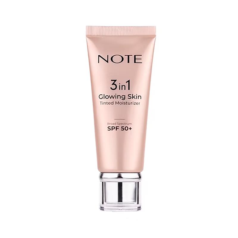 BASE NOTE COSMETIQUE 3 IN 1 GLOWING SKIN TINTED MOISTURIZER 30ML