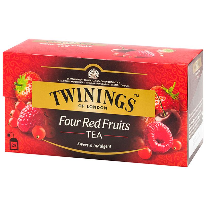 CHA TWININGS DE FRUTAS VERMELHAS 25 X 50G