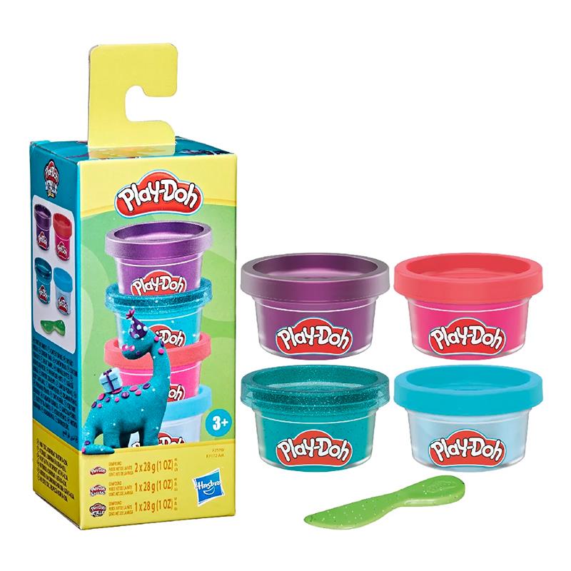 MASSA DE MODELAR F7172 PLAY-DOH EXPOSITOR 6 MAIS 4 POTES SORTIDOS