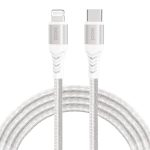 CABO USB-C PARA LIGHTNING JOOG UCLC-JG 1.8M BRANCO
