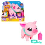 BRINQUEDO ROBO MOOSE PORQUINHO LITTLE LIVE PETS MY PET PIG 26366
