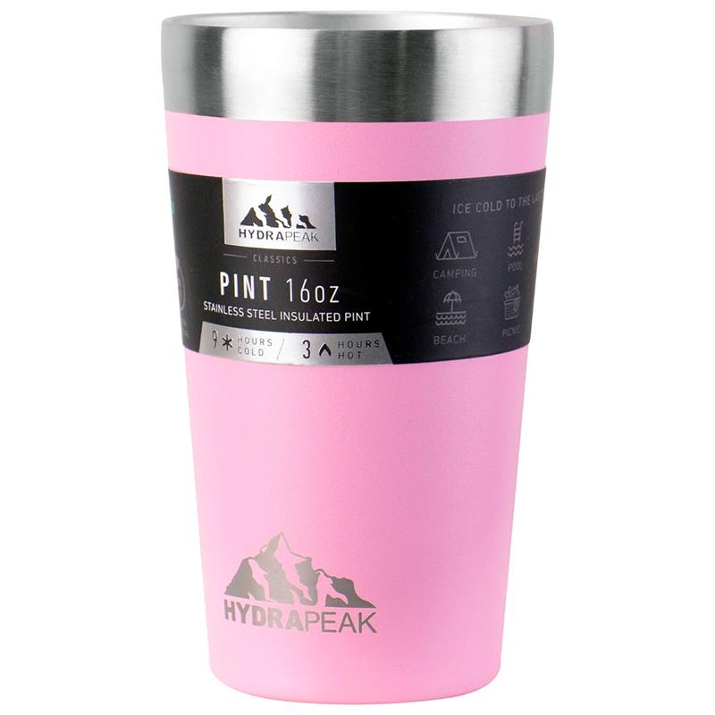 COPO TERMICO HYDRAPEAK PINT 473ML ROSA