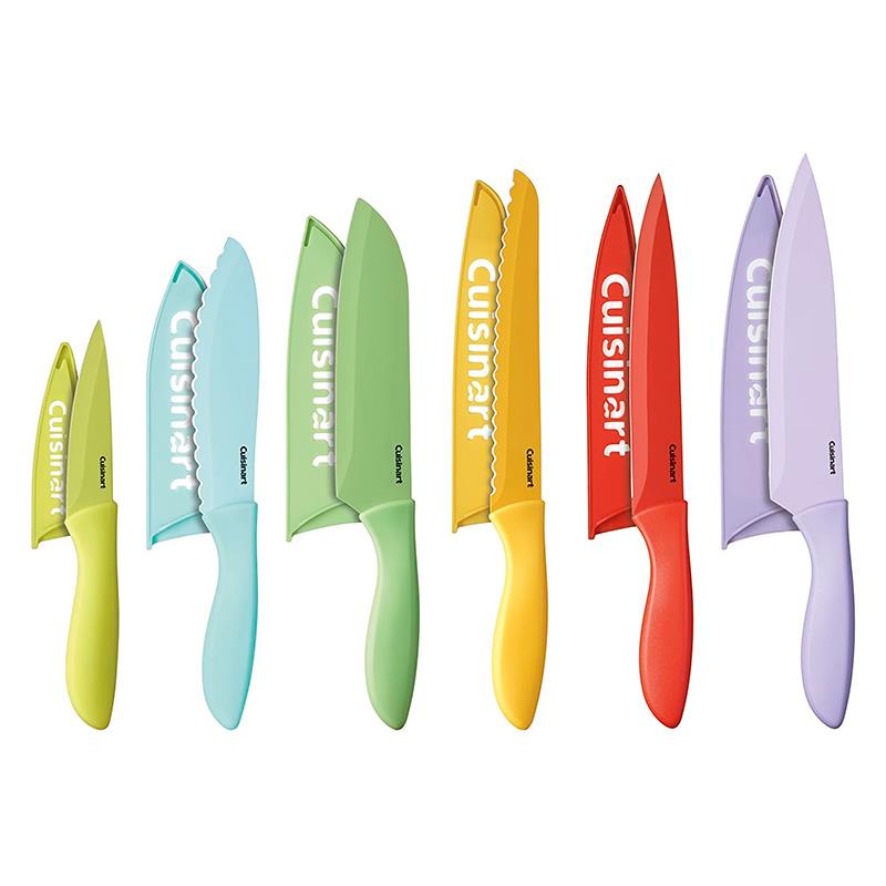 JOGO DE FACAS CUISINART ADVANTAGE C5512PCER1 COLORIDO 6UN