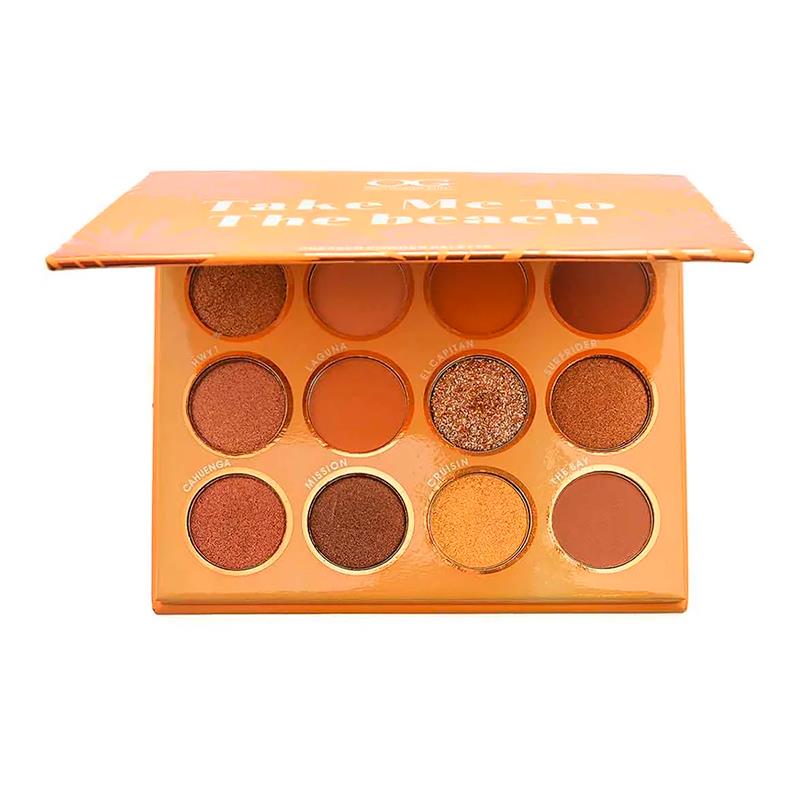 PALETA DE SOMBRA DE OLHOS OG 12C DE7178 TAKE ME TO THE BEACH PALETTE 12X0,9G
