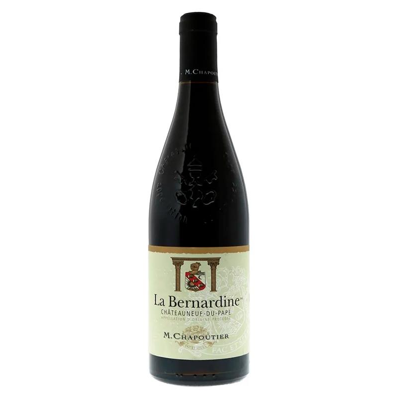 VINHO TINTO M.CHAPOUTIER LA BERNARDINE CHATEAUNEUF DU PAPE 750ML 2022 15%