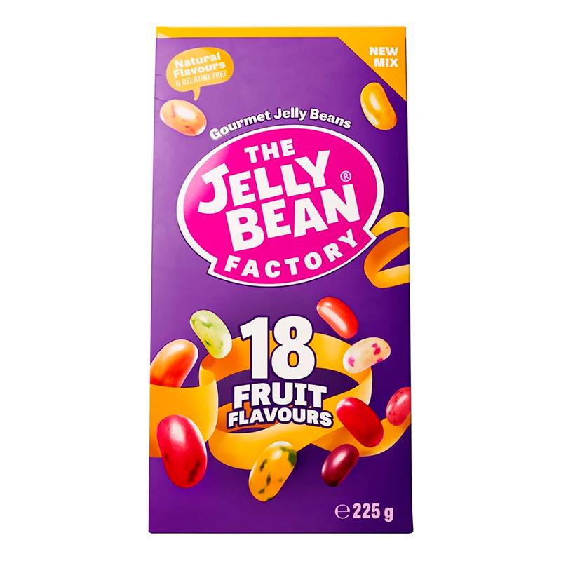 BALAS JELLY BEAN FACTORY MIX BOX FRUIT FLAVOURS 225G