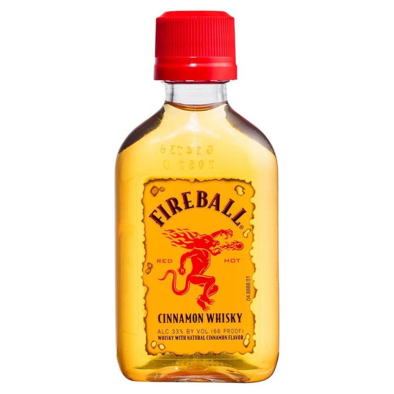 WHISKY FIREBALL MINIATURA 50ML 33%