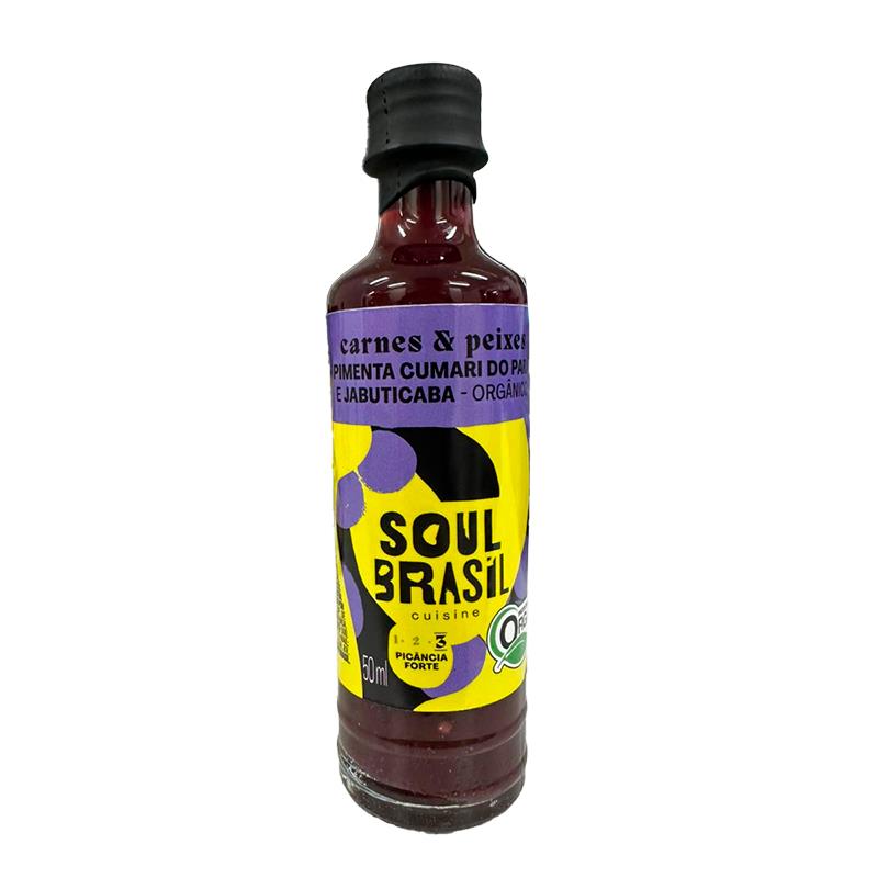 MOLHO DE PIMENTA SOUL BRASIL CUMARI DO PARA COM JABUTICABA