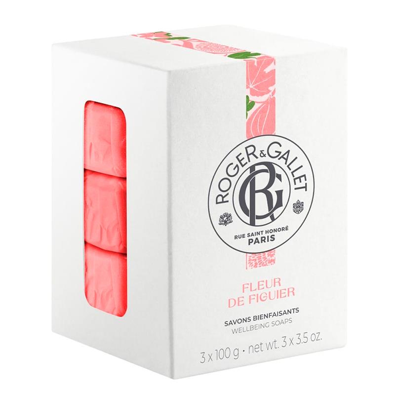 KIT DE SABAO UNISSEX ROGER GALLET FLEUR DE FIGUIER 3X100G
