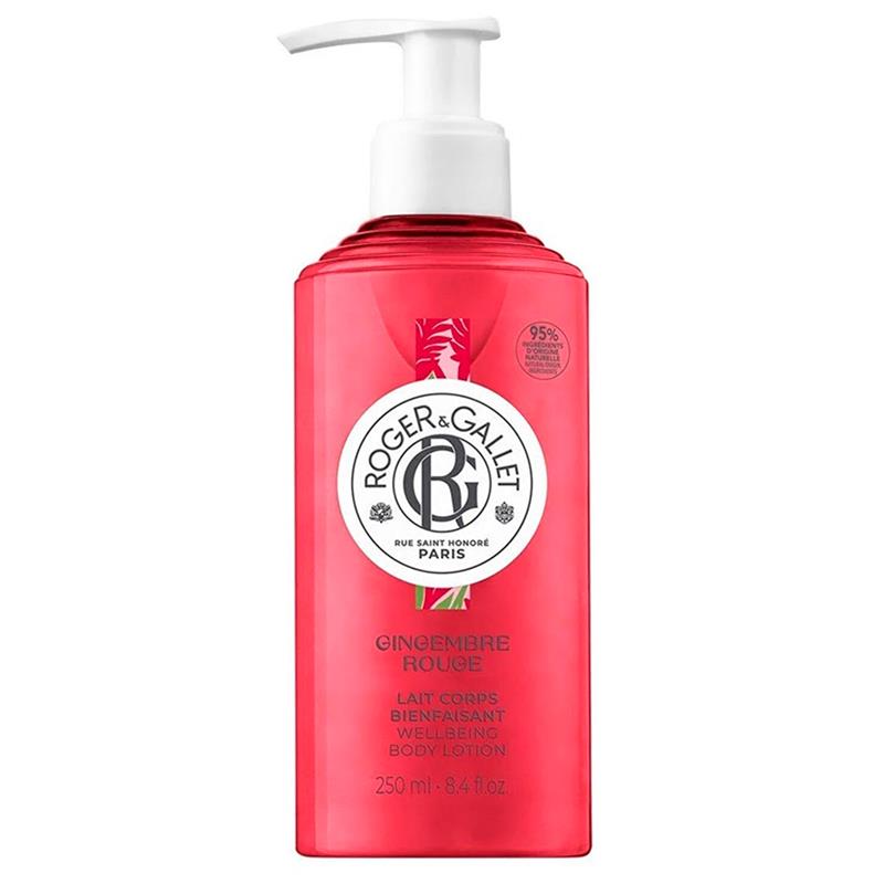LEITE CORPORAL UNISSEX ROGER GALLET GINGEMBRE ROUGE 250 ML