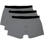 CUECA BOXER HYDRANT MASC BH00002 3 UN CINZA PRETO TAM S
