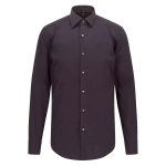 CAMISA HUGO BOSS 10219212 01 MASC PRETO ML ADULTO HHANKKENTC1214 TAM 42