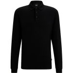 CAMISA POLO HUGO BOSS 10241542 01 MASC PRETO ML ADULTO PADO 30 TAM L