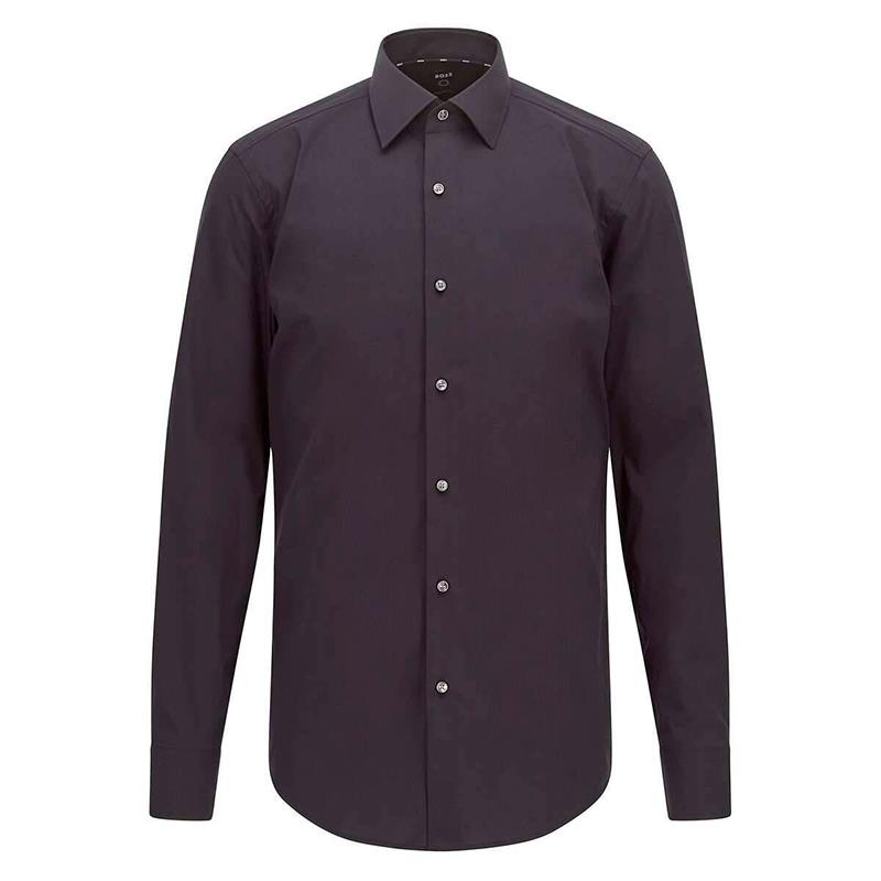 CAMISA HUGO BOSS 10219212 01 MASC PRETO ML ADULTO HHANKKENTC1214 TAM 42