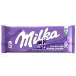 BARRA DE CHOCOLATE AO LEITE MILKA DE 100G ALPINE MILK MILKA