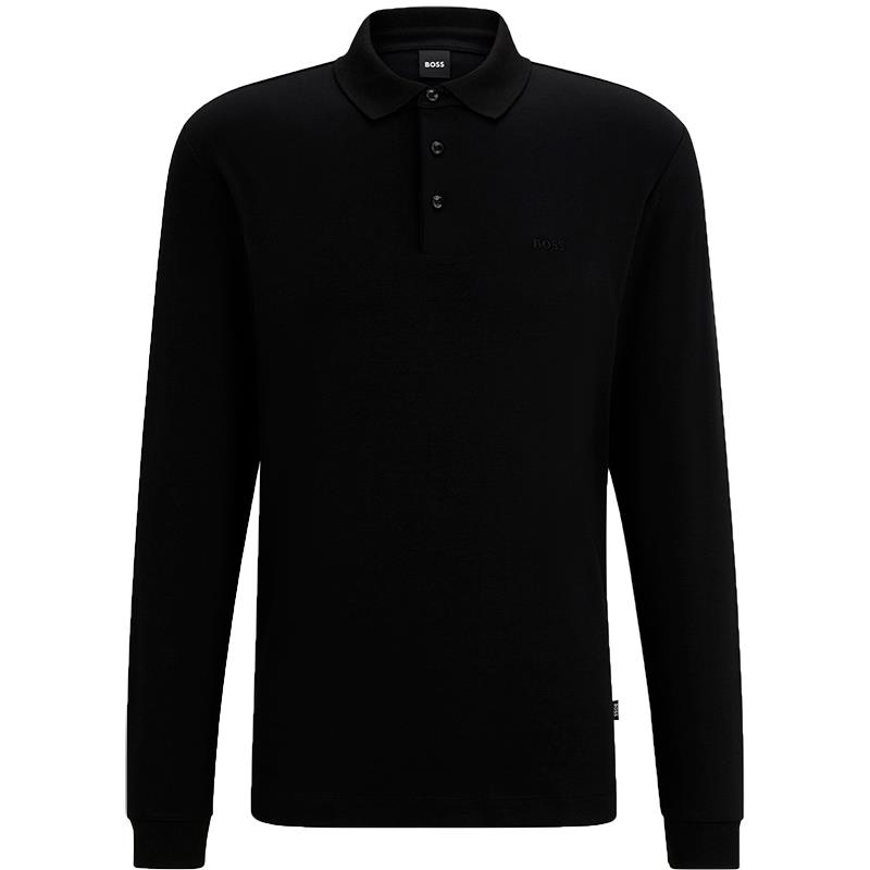 CAMISA POLO HUGO BOSS 10241542 01 MASC AZUL ESCURO ML ADULTO PADO 30 TAM XL