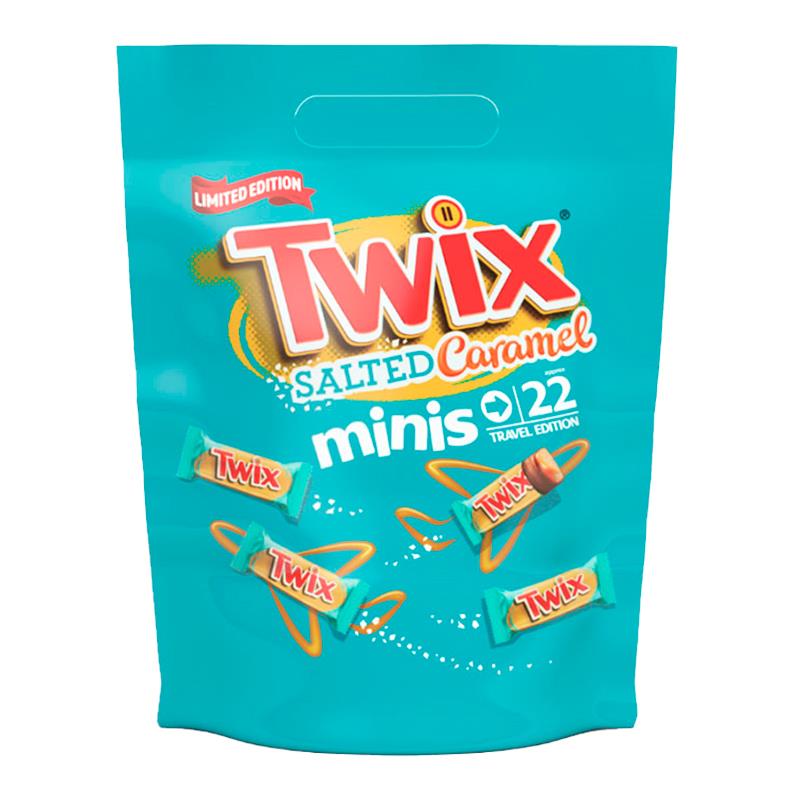 CHOCOLATE RECHEADO TWIX SALTED CARAMEL MINIS 440G